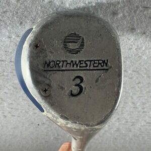 1574 | Northwestern Judy Rankin Pro Master 3 Wood Golf Club Blue Right Handed